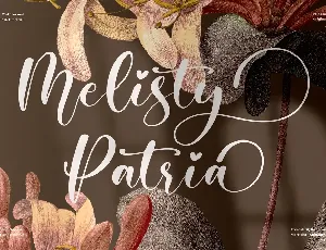 Melisty Patria font