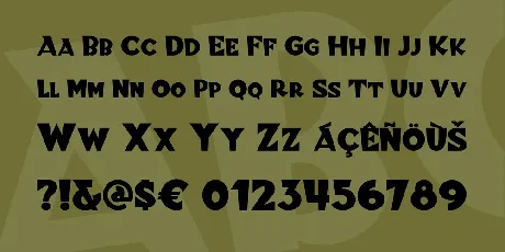 Blitzkrieg NF font