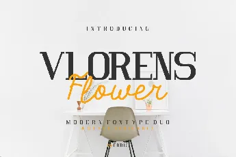 Vlorens Flower font