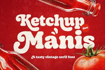 Ketchup Manis Demo font