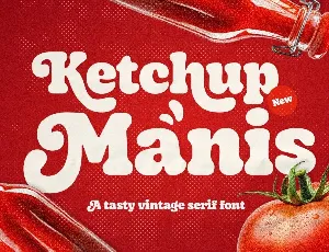 Ketchup Manis Demo font