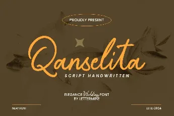 Qanselita Demo font