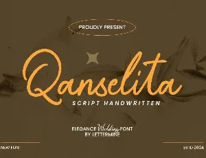 Qanselita Demo font