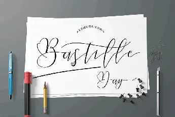 Bastille Day Script font