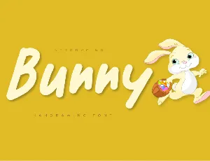 Bunny font