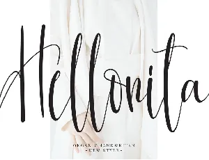 Hellonita font