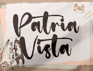 Patria Vista font