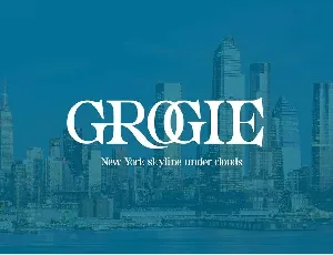 Grogie font