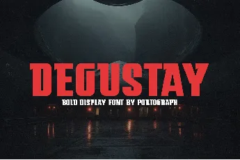 PTG DEGUSTAY - DEMO font