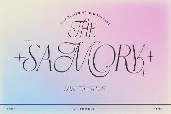 Samory Serif font