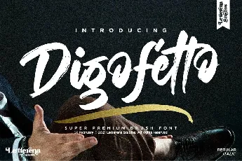 Digofetto font