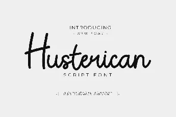 Husterican font