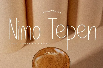 Nimo Tepen Personal Use font