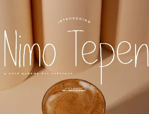 Nimo Tepen Personal Use font