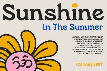 CS Asquint font