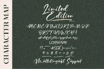 Limited Edition font