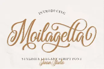 Moilagella font