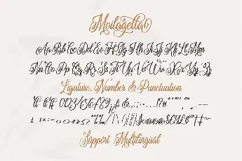 Moilagella font