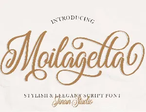 Moilagella font