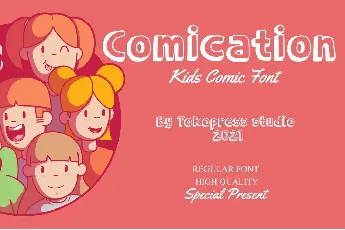 Comication font