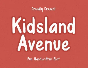 Kidsland Avenue font