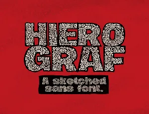 Hierograf PERSONAL USE font