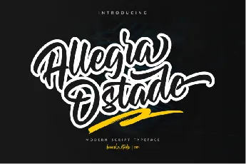 Allegra Ostade font