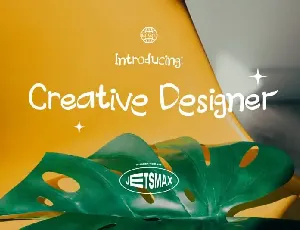 Creative Designer font