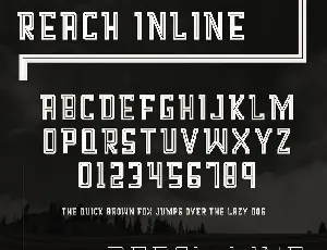 Reach Family font