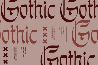 Unholy Trinity font