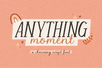 Anything Moment font