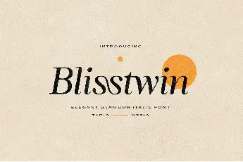 Bilsstwin font