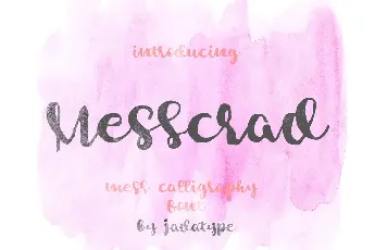 Messcrad font