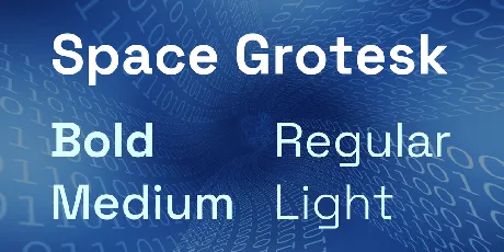 Space Grotesk font