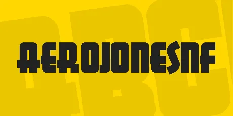 AerojonesNF font