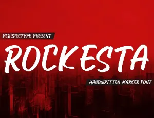 Rockesta font