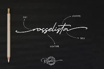 Rossellia font