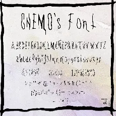 CHEMOs font