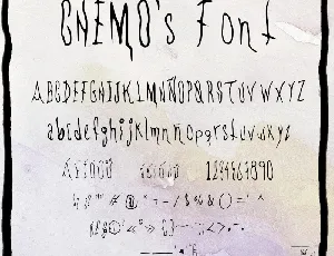 CHEMOs font