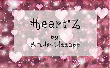 Heartz font