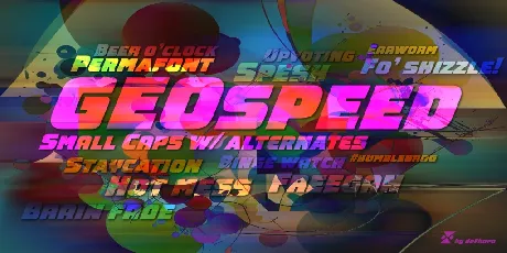 GEOspeed SC font