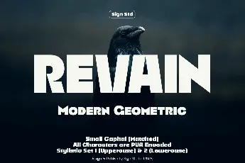 Revain font