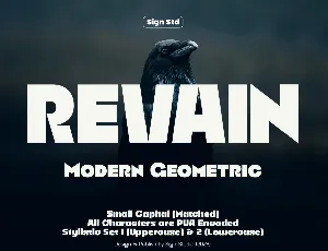 Revain font