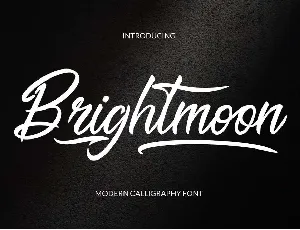 Brightmoon font