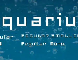 Aquarius font