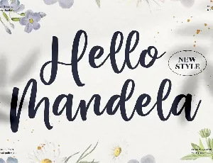 Hello Mandela font