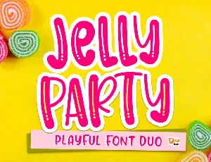 Jelly Party font