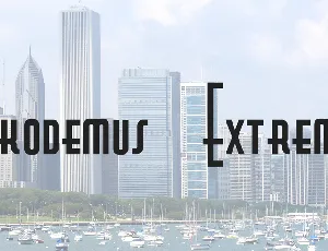 Nickodemus-Extremus font