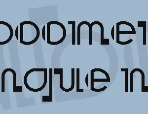 Boomer Ingue NF font