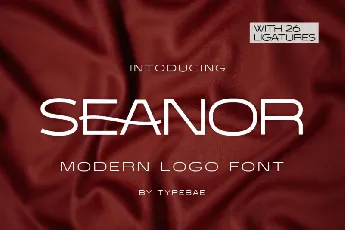 Seanor font